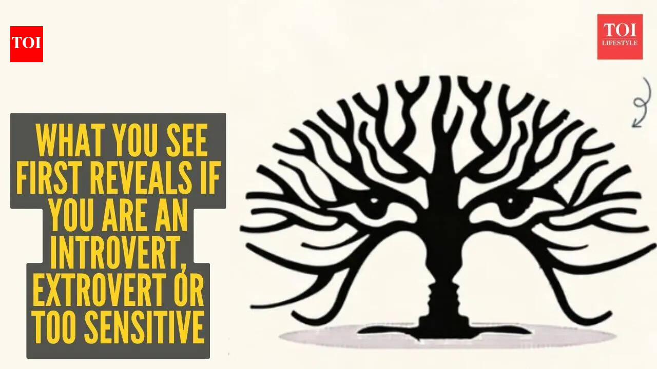 Optical illusion personality test: Eyes, trees, two faces? What you see first reveals if you are an introvert, extrovert or too sensitive
