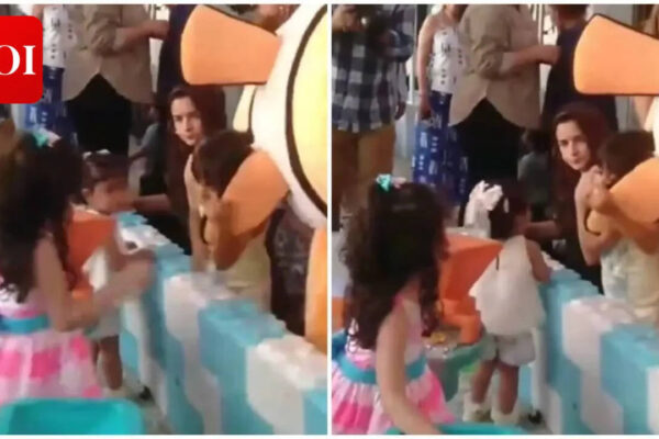 Alia Bhatt and daughter Raha Kapoor steal hearts at Varun Dhawan's daughter Lara's birthday bash; viral video melts fans |