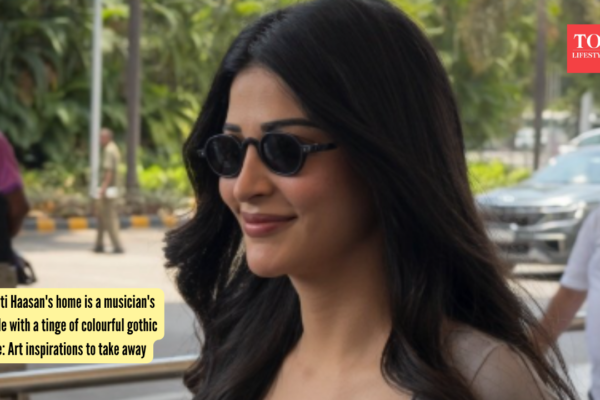 Shruti Haasan's home is a musician's abode with a tinge of colourful gothic style: Art inspirations to take away |