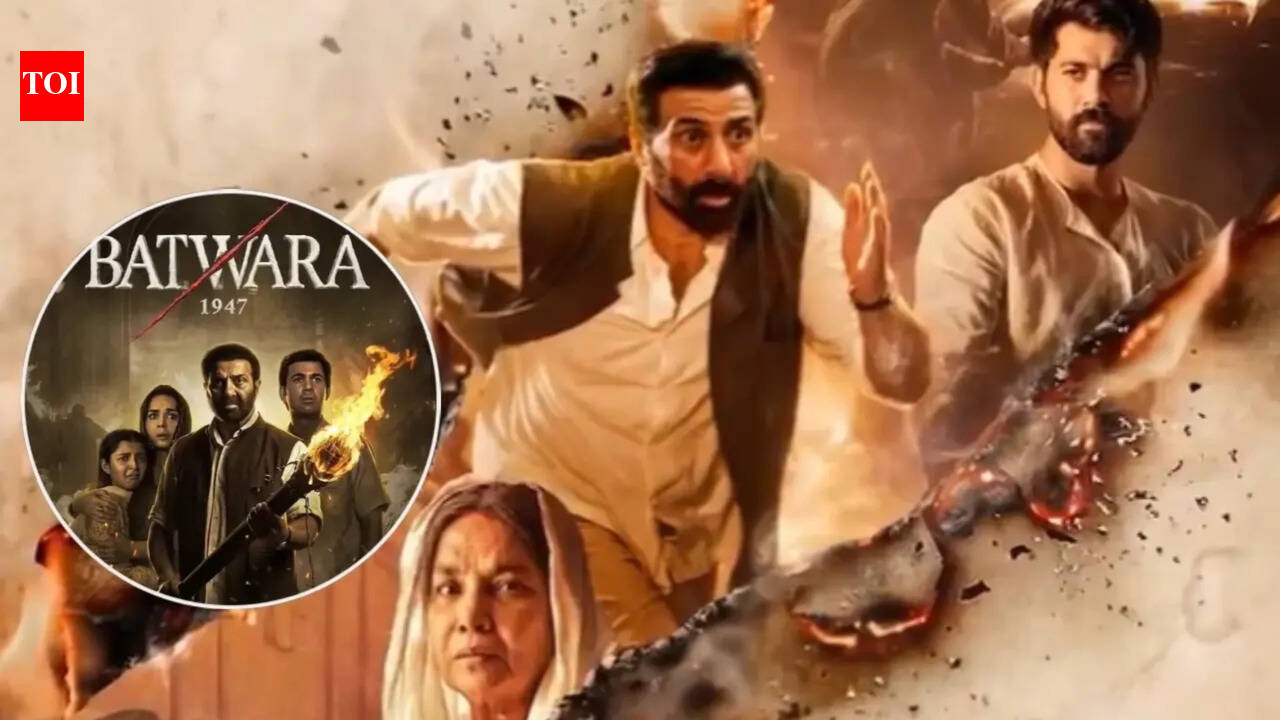 Sunny Deol: 'Batwara 1947': Sunny Deol unveils powerful motion poster starring Preity Zinta and Karan Deol in Rajkumar Santoshi directorial | Hindi Movie News
