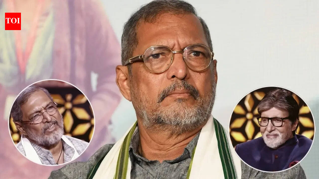 'Me industry se nahi hoon': When Nana Patekar left Amitabh Bachchan moved on why he chose village life over Bollywood glamour | Hindi Movie News