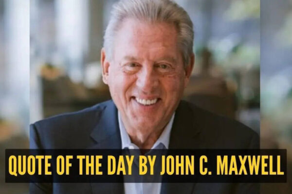 Quote of the day by John C. Maxwell: "A leader is one who knows the way, goes the way, and…" |