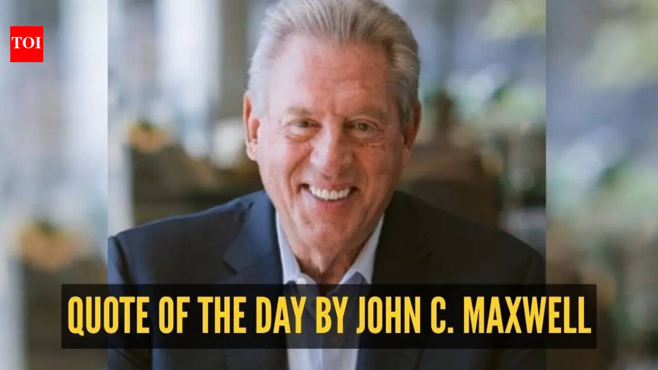 Quote of the day by John C. Maxwell: "A leader is one who knows the way, goes the way, and…" |