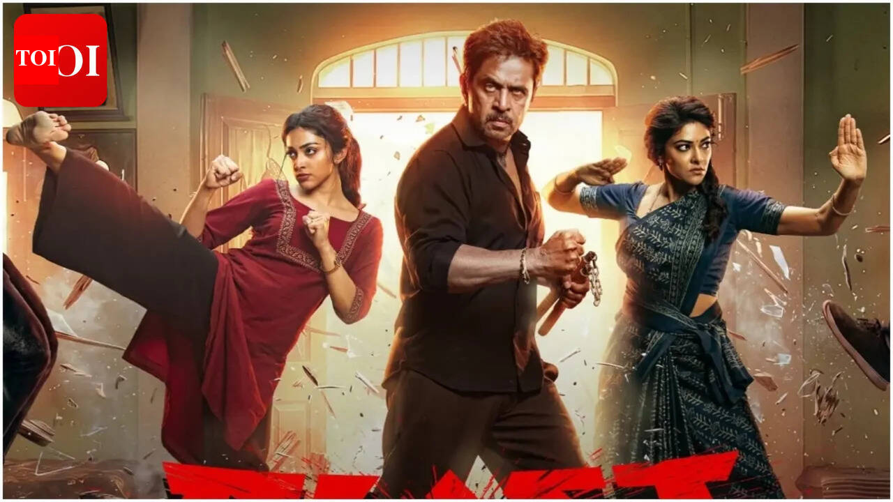 'Blast' box office collections day 13: Arjun Sarja's action thriller earns Rs 57.36 cr worldwide; Film holds steady | Tamil Movie News