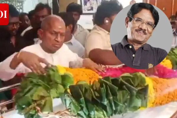 'We have lost the man,' Ilaiyaraaja struggles for words after Bharathiraja's demise | Tamil Movie News