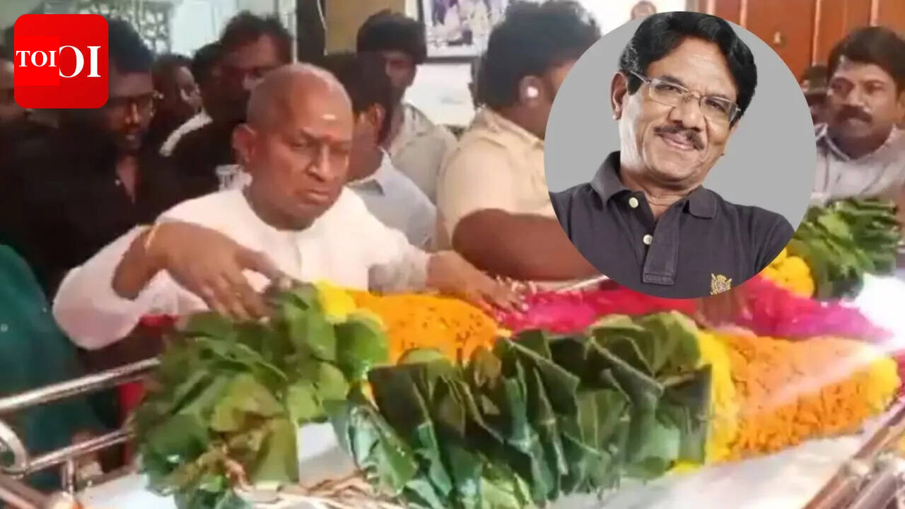 'We have lost the man,' Ilaiyaraaja struggles for words after Bharathiraja's demise | Tamil Movie News