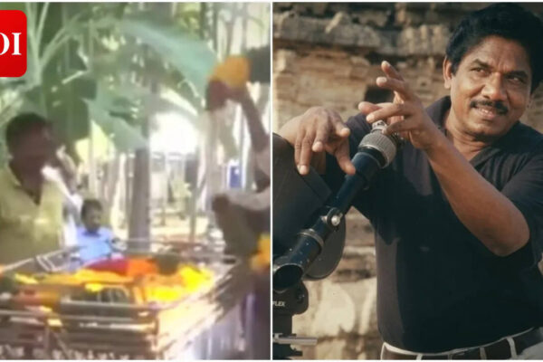 Bharathiraja's mortal remains reach Theni; Public pays final respects to veteran filmmaker - WATCH | Tamil Movie News