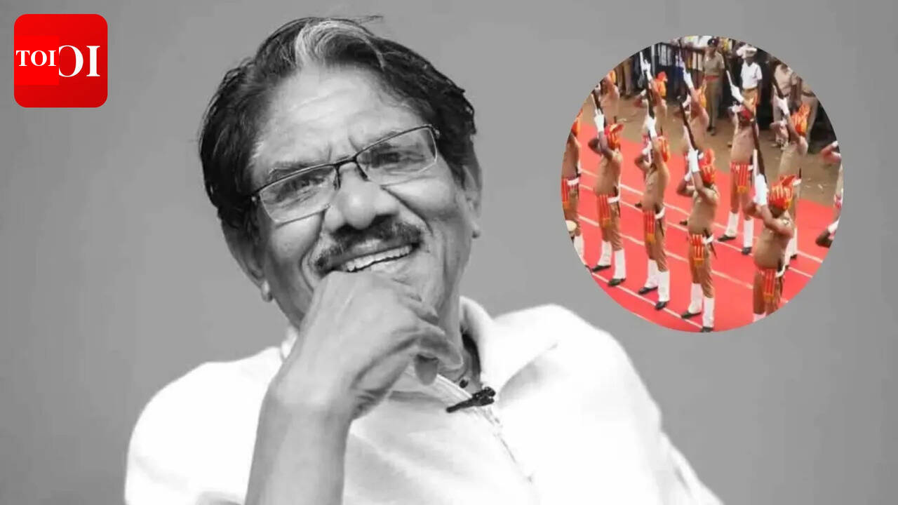 Bharathiraja cremated with full state honours in Theni, as 72-gun salute marked his final farewell | Tamil Movie News