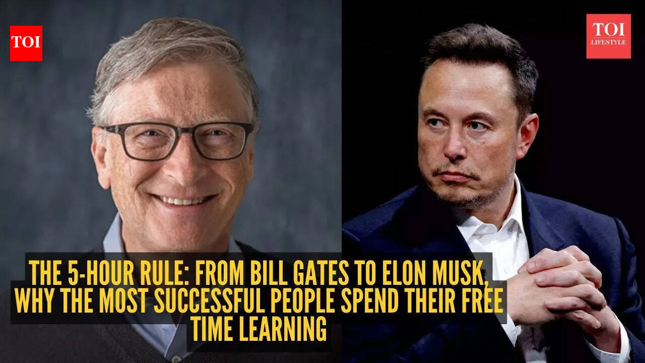 The 5-hour rule: From Bill Gates to Elon Musk, why the most successful people spend their free time learning