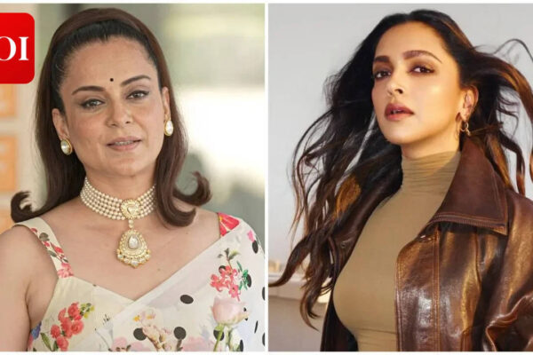 Kangana Ranaut gives a rare shoutout to Deepika Padukone slamming Bollywood's culture of insecurity: 'Too much negativity' | Hindi Movie News