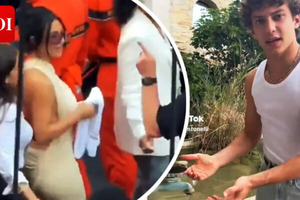 Kimi Antonelli teases Lewis Hamilton's girlfriend Kim Kardashian for stealing his towel at Monaco Grand Prix - WATCH |
