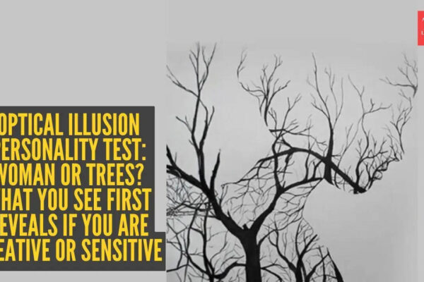 Optical illusion personality test: Woman or trees? What you see first reveals if you are creative or sensitive |