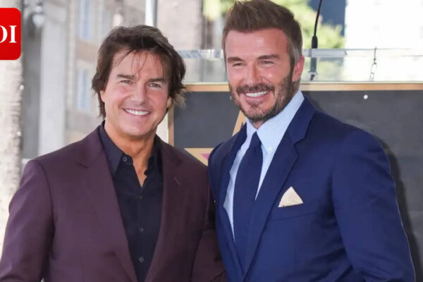 Tom Cruise praises David Beckham at Hollywood Walk of Fame ceremony; says 'His is a Hollywood story' - WATCH |