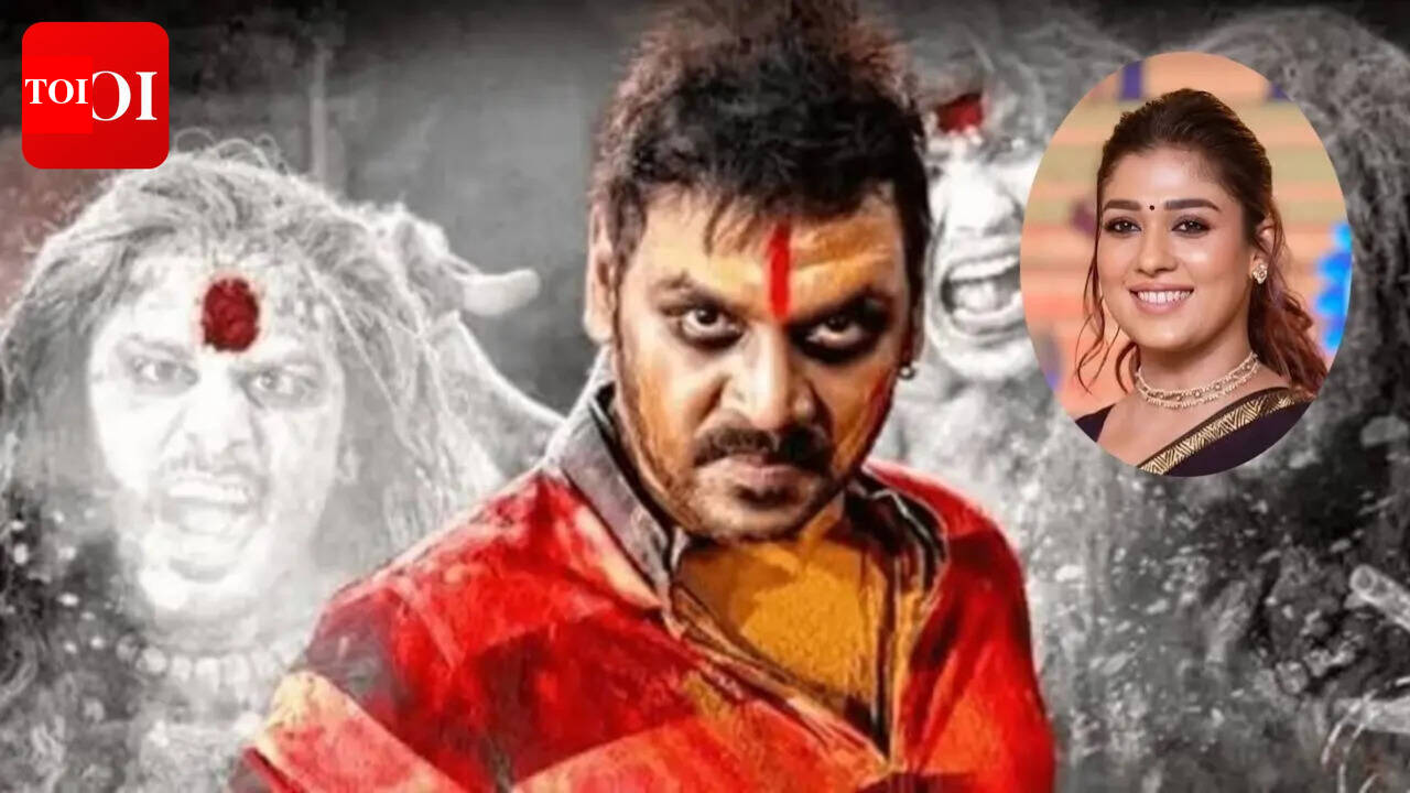Nayanthara rumored to play the flashback lead alongside Pooja Hegde in Raghava Lawrence's horror franchise 'Kanchana 4' | Tamil Movie News