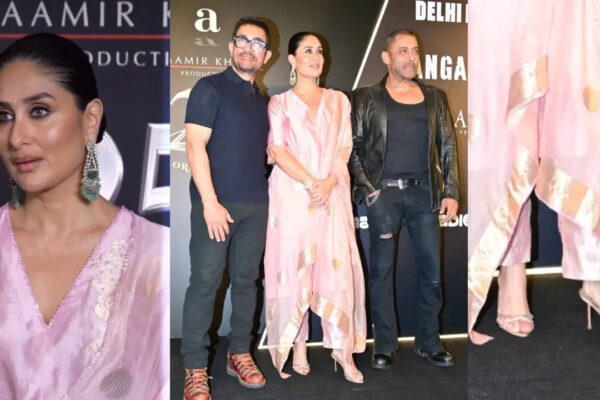 Kareena Kapoor Khan stuns in a Rs 40,000 Banarasi suit and heels worth Rs 1 lakh at Aamir Khan Productions' 25-year celebrations - Details inside | Hindi Movie News