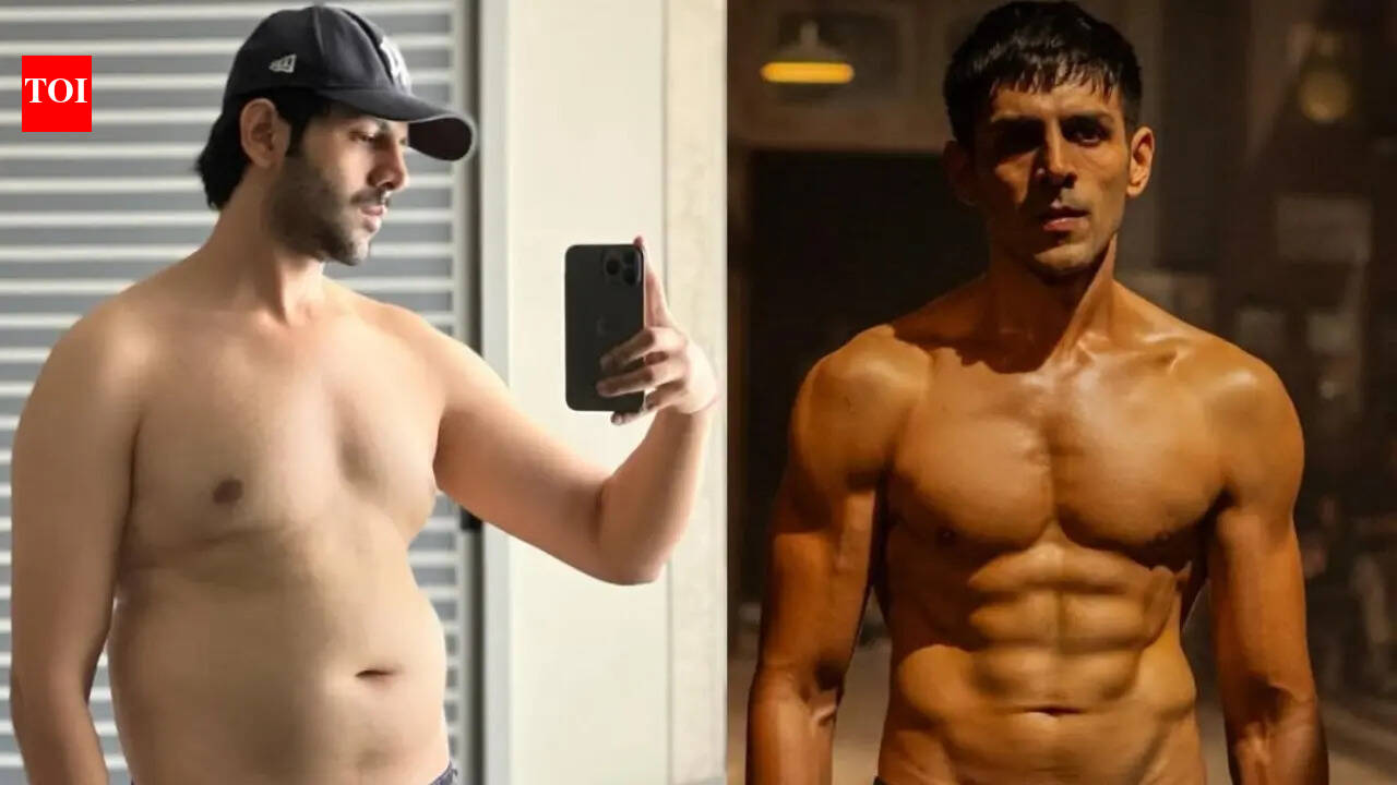 Kartik Aaryan recalls journey from 90 kgs to 72 kgs for 'Chandu Champion', here's how he gained muscle with a vegetarian diet: 'The 18 kilos I lost were...' | Hindi Movie News