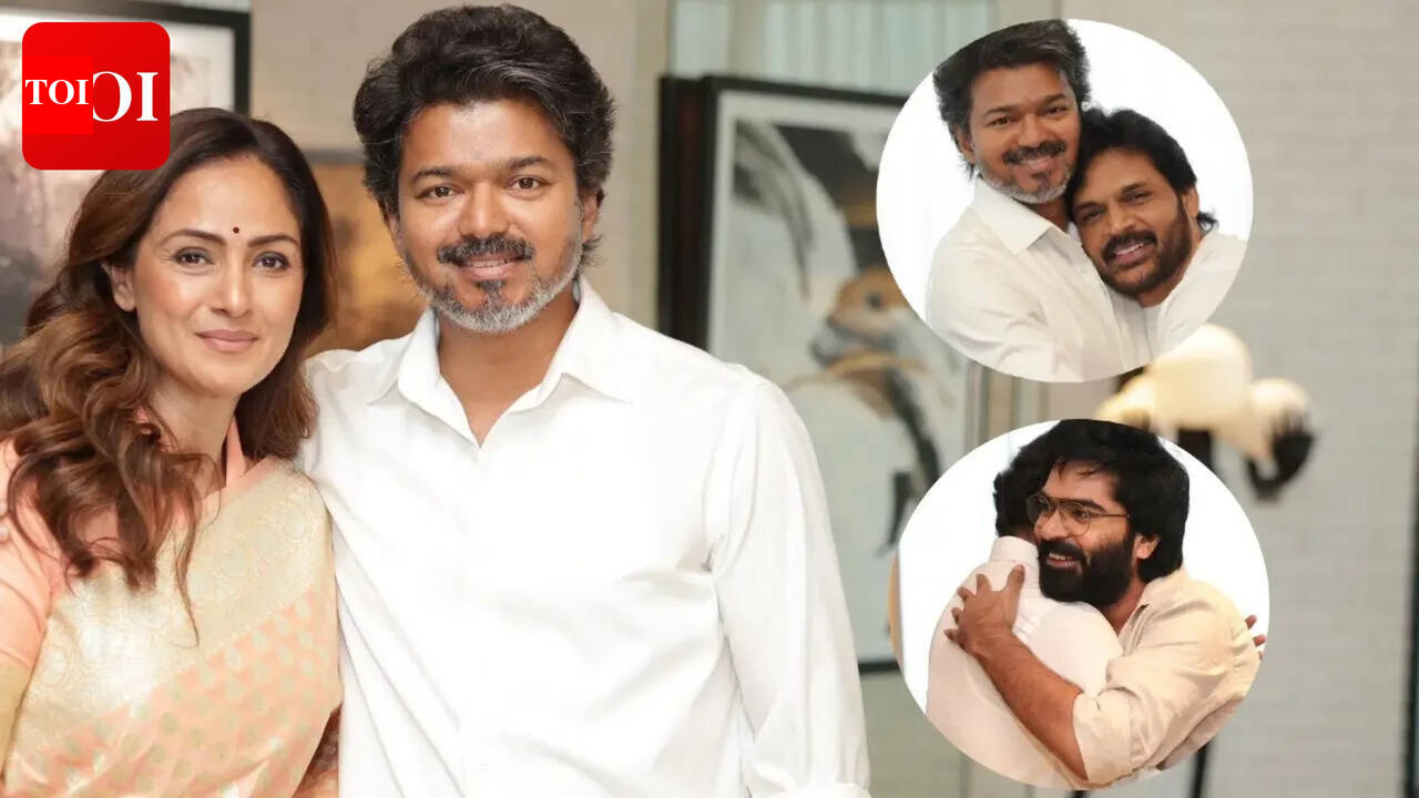 Cm Vijay: Simran, Silambarasan TR and Shaam meet Tamil Nadu CM Vijay; extend heartfelt wishes with reunion PICS and posts | Tamil Movie News