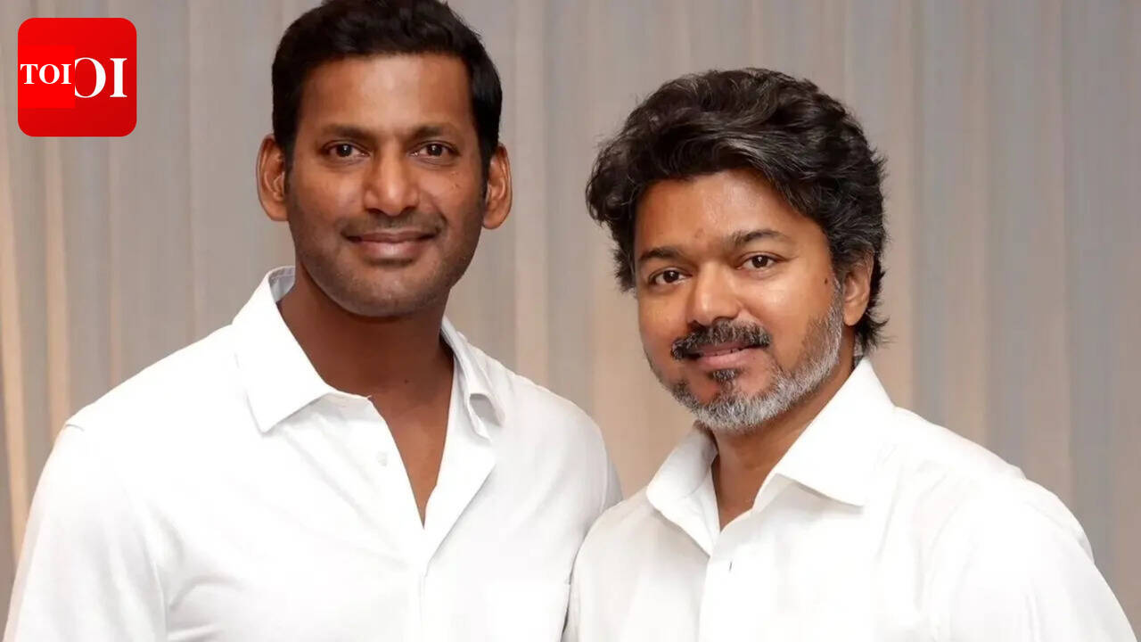 Vishal addresses Vijay as 'Darling CM'; 'SUPERSTAR' reference by fans sparks debate on social media |