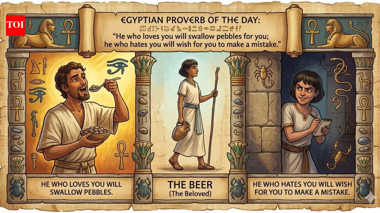Egyptian proverb of the day: “He who loves you will swallow pebbles for you; he who hates you will…” - what this ancient saying reveals about loyalty and human nature |
