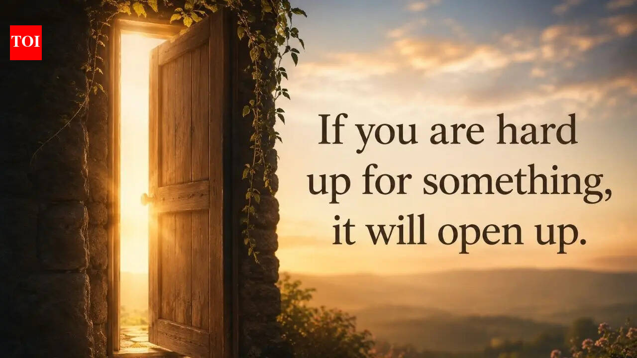 Korean proverb of the day: “If you are hard up for something, it will...”