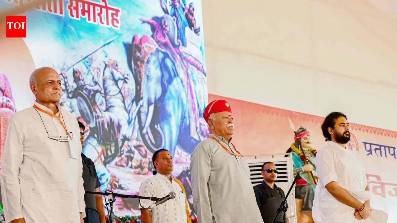 Bhagwat Says Maharana Pratap won Haldighati, questions historical narrative | Jaipur News