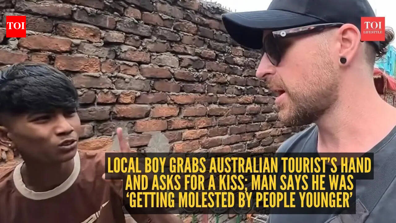 ‘Kiss me here, kiss me’: Local boy grabs Australian tourist’s hand and asks for a kiss; man says he was ‘getting molested by people younger’
