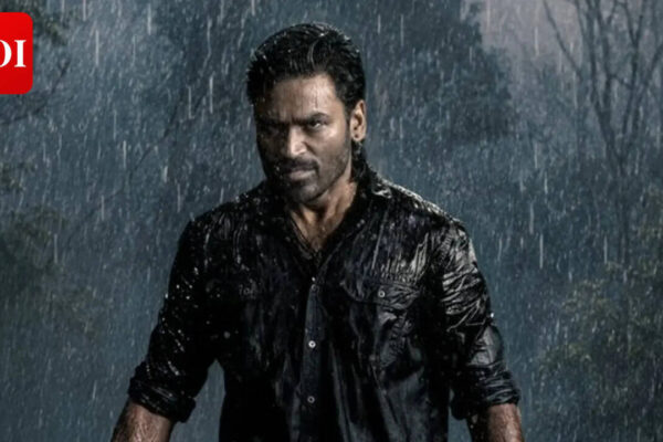 'D55' is titled 'OM'; Dhanush's intense title teaser unveils the release date for Rajkumar Periyasamy's directorial |