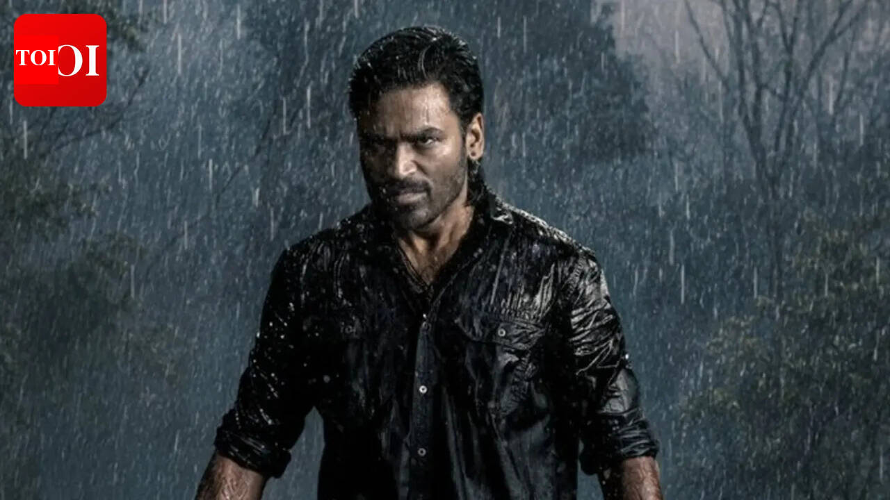 'D55' is titled 'OM'; Dhanush's intense title teaser unveils the release date for Rajkumar Periyasamy's directorial |