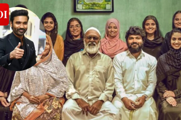 Dhanush: 'Proud of my father': 'OM' star Dhanush pens heartfelt post after late watch of Kasthuri Raja's performance in 'Habeebi' | Tamil Movie News