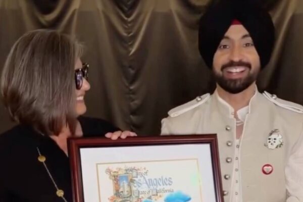 Diljit Dosanjh gets honoured with 'Diljit Dosanjh Day' by Los Angeles city council; singer calls it a special moment | Punjabi Movie News