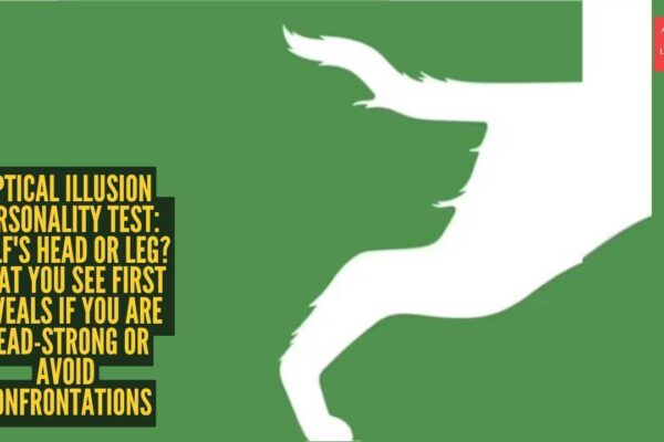Optical illusion personality test: Wolf's head or leg? What you see first reveals if you are head-strong or avoid confrontations |