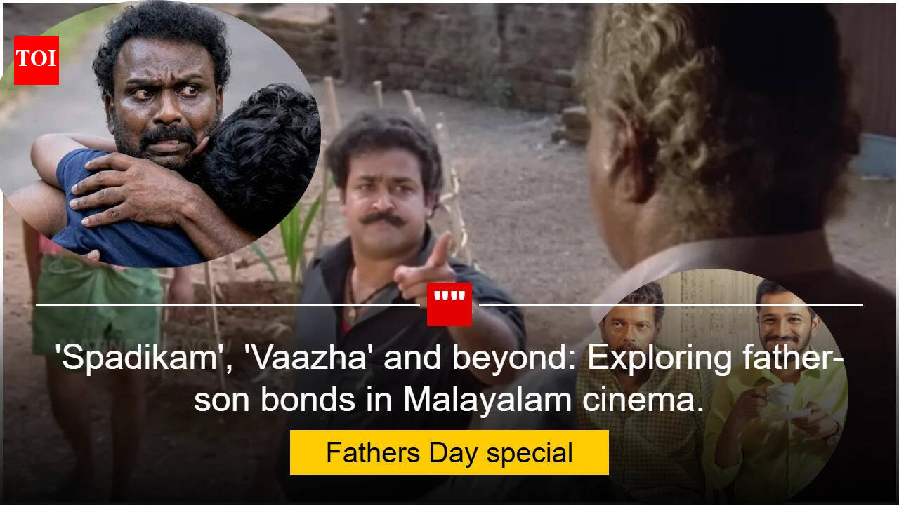 From 'Spadikam' to 'Vaazha 2': How these evolved Malayalam emotional dramas have masterfully depicted the father-son relationship on-screen | Malayalam Movie News