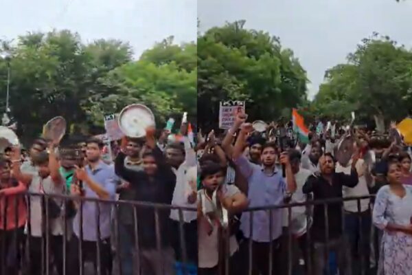 'Stand with us': With thalis in hand, CJP supporters continue protest at Jantar Mantar, urge farmers to join agitation | Delhi News