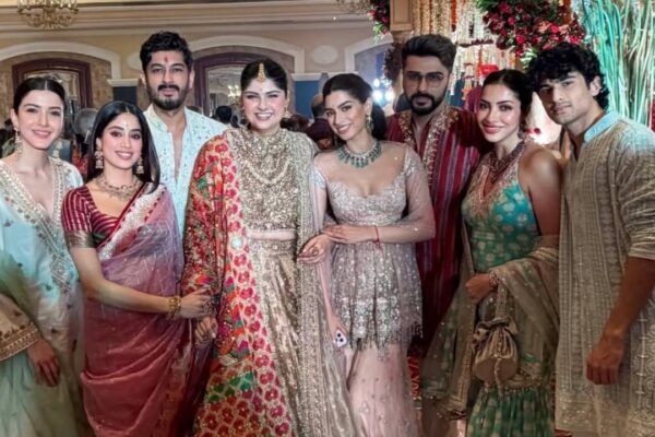 Anshula Kapoor and Rohan Thakkar's pre-wedding festivities: Shanaya, Arjun, Janhvi and Khushi join family celebrations | Hindi Movie News