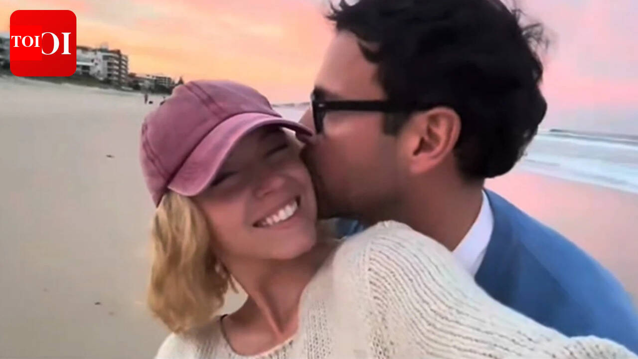 Sydney Sweeney and boyfriend Scooter Braun pack on the PDA on day out in Australia amid 'Gundam' shoot - PICS |
