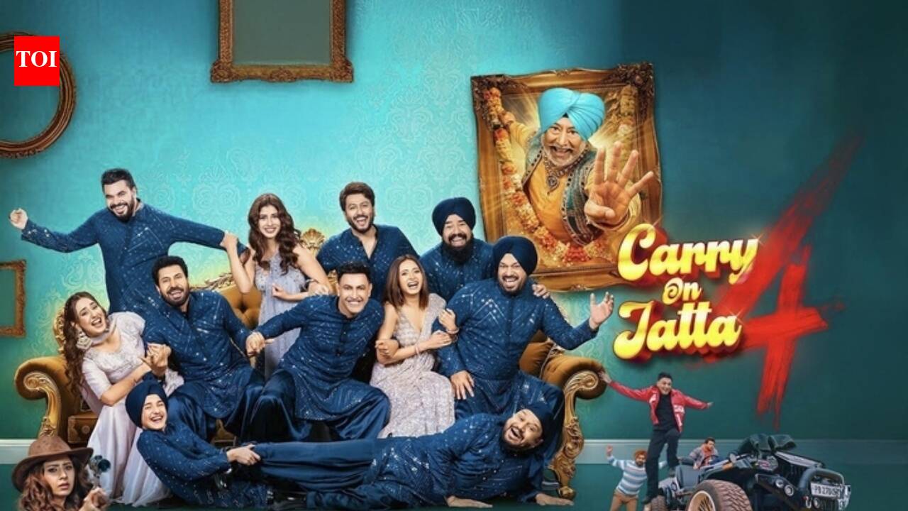 'Carry On Jatta 4' trailer: Gippy Grewal, Sargun Mehta return to chaos, fans get emotional over VFX created late Jaswinder Bhalla |