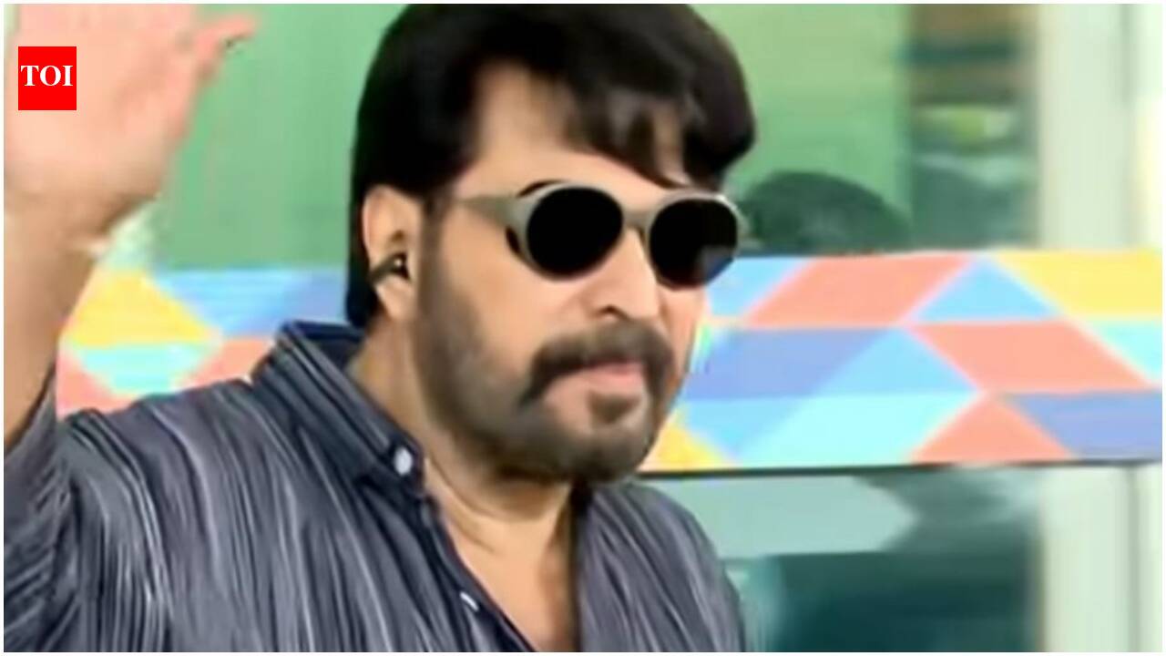 Mammootty arrives in New Delhi with Dulquer Salmaan and family for Padma Bhushan ceremony; Rashtrapati Bhavan honour on June 23 | Malayalam Movie News