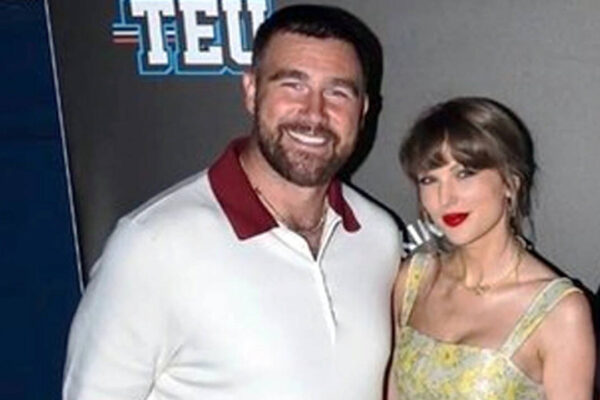 Taylor Swift joins fiance Travis Kelce at TEU event amid pre-wedding celebrations; couple rock matching bracelets - PICS |