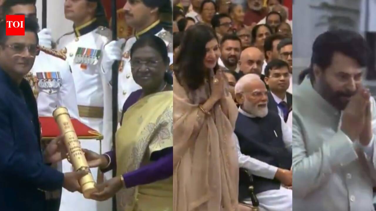 R Madhavan conferred with Padma Shri, greets PM Narendra Modi, Alka Yagnik, Mammootty get Padma Bhushan by President Droupadi Murmu - WATCH VIDEO |