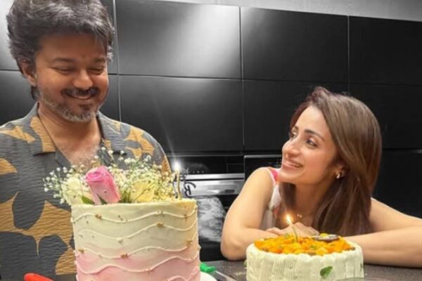 Trisha Krishnan lovingly looks at Vijay Thalapathy in her late birthday post for him amid speculations of unfollowing: 'To the person who...' |