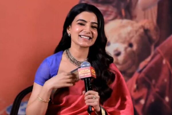Samantha Ruth Prabhu blushes as she confirms pregnancy at Maa Inti Bangaaram success meet: 'I will have to take a small break' | Telugu Movie News