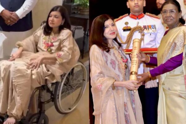 Alka Yagnik addresses health concerns after wheelchair video from Padma awards goes viral, says she is recovering well; thanks President Droupadi Murmu and PM Narendra Modi | Hindi Movie News