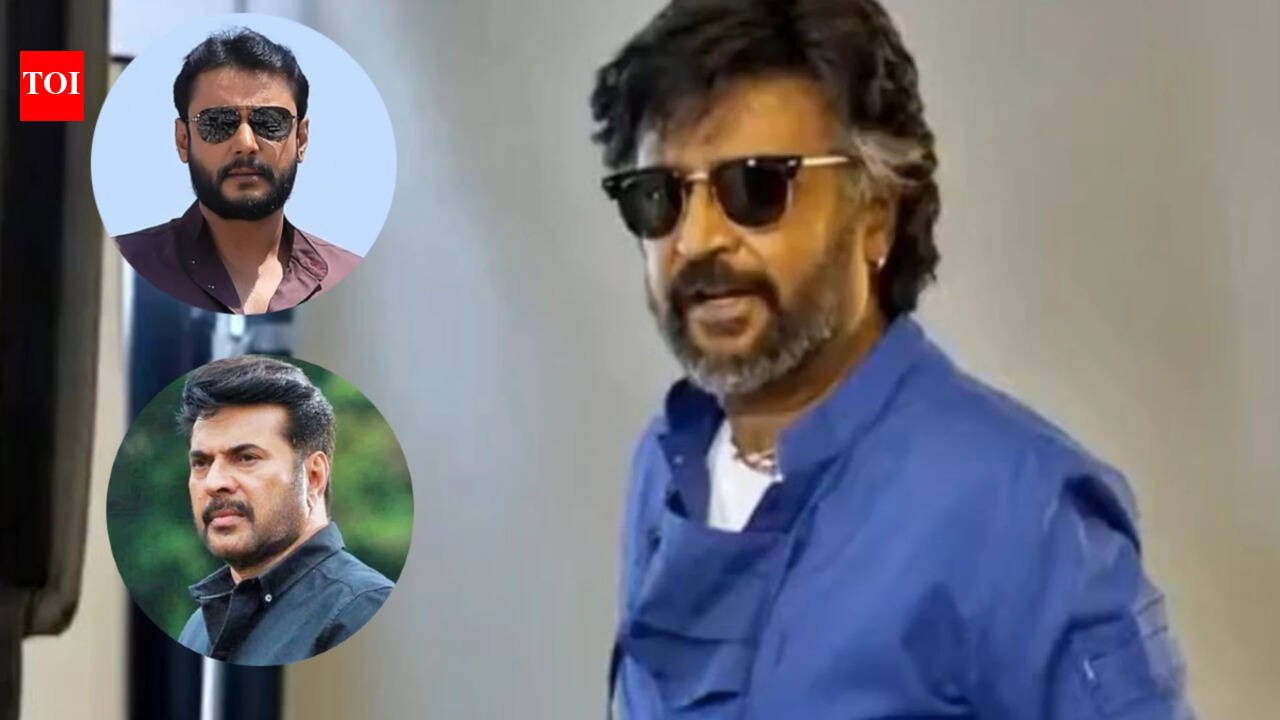Rajinikanth's 'Dharman' poster, Mammootty's reaction to AMMA controversy, Darshan moves SC: Top 5 South stories of the day | Tamil Movie News