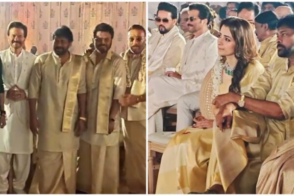 Khushbu Sundar's daughter Avantika ties the knot with Shravan Sreenivasan in Goa; Chiranjeevi, Nagarjuna, Trisha, Anil, Jackie among guests | Hindi Movie News