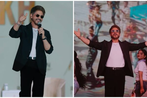 Shah Rukh Khan celebrates 34 years of Deewana in childhood city Mangalore, dances to Jhoome Jo Pathaan and greets fans in Kannada | Hindi Movie News