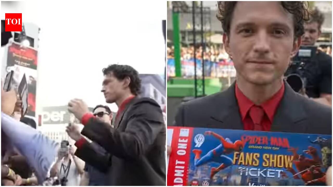 'Spider-Man: Brand New Day': Tom Holland launches Kochi fans show ticket in Berlin - VIDEO | English Movie News