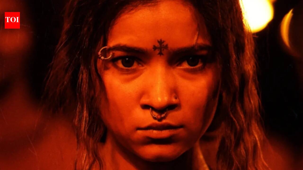'Mysaa' UPDATE: Nidhi Singh's fierce avatar unveiled in NEW POSTER on her birthday; Rashmika Mandanna's film gears for 2026 release |