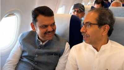 'Political rivals, not enemies': BJP downplays Fadnavis, Uddhav travelling on same flight | India News