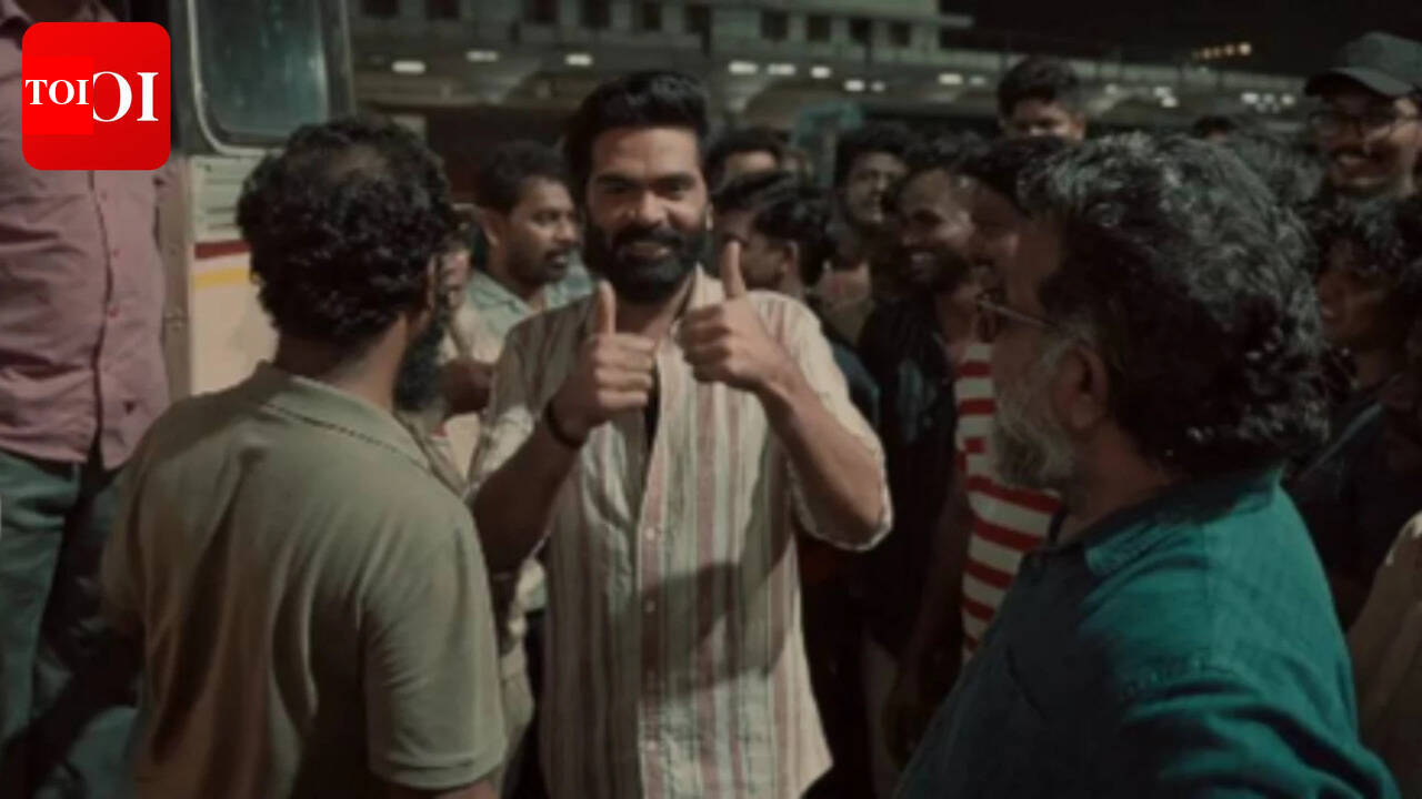 Simbu Wraps Up Major Night Shoot for ‘Arasan’ Film After Two Months |