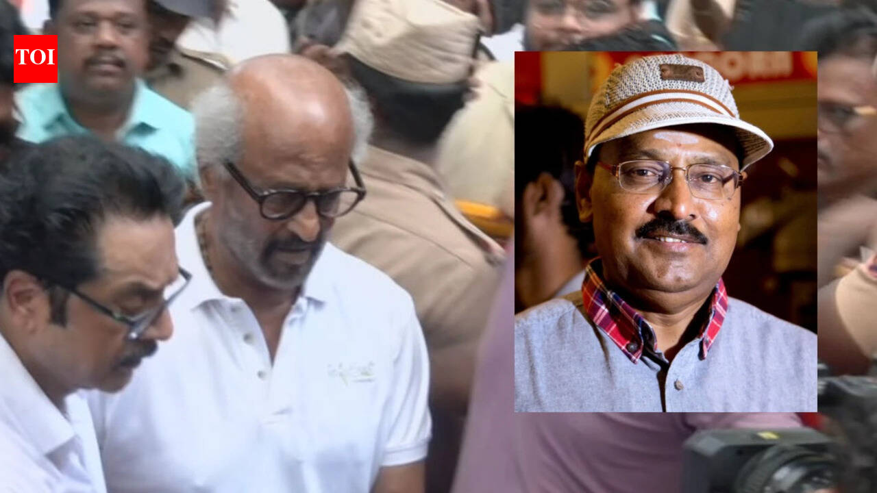 Rajinikanth halts 'Dharman' shoot to pay last respects to K. Bhagyaraj; calls the late filmmaker wonderful human being |